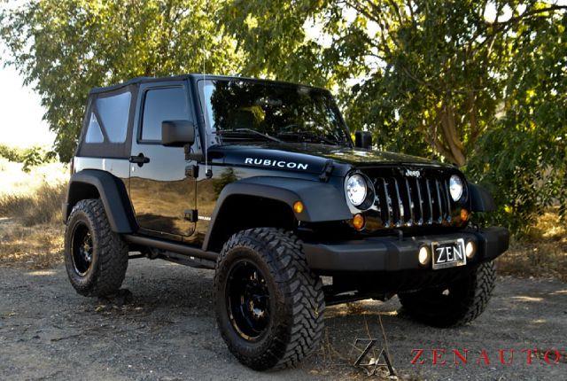 Jeep Rubicon Lifted Blacked Out