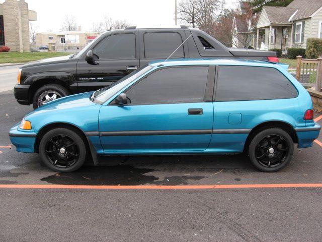 1991 Honda civic hatchback mpg #3
